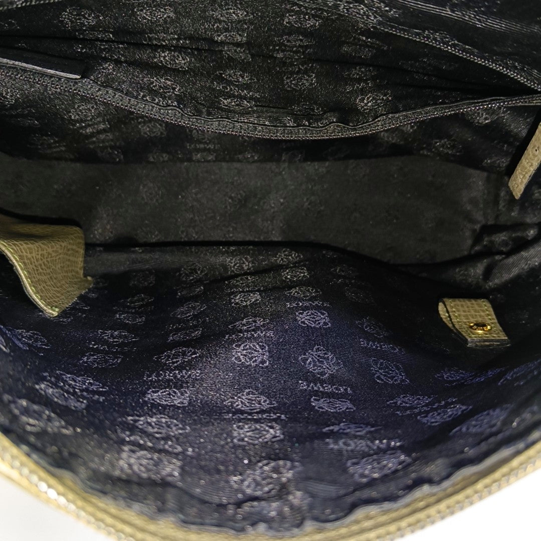T Messenger Calfskin Green