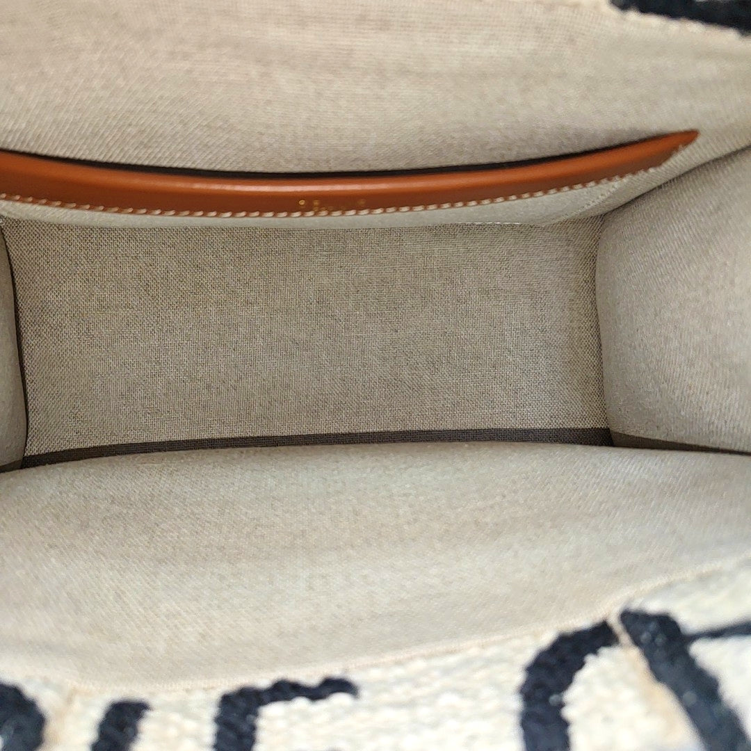 Fabric Tote Bag Beige