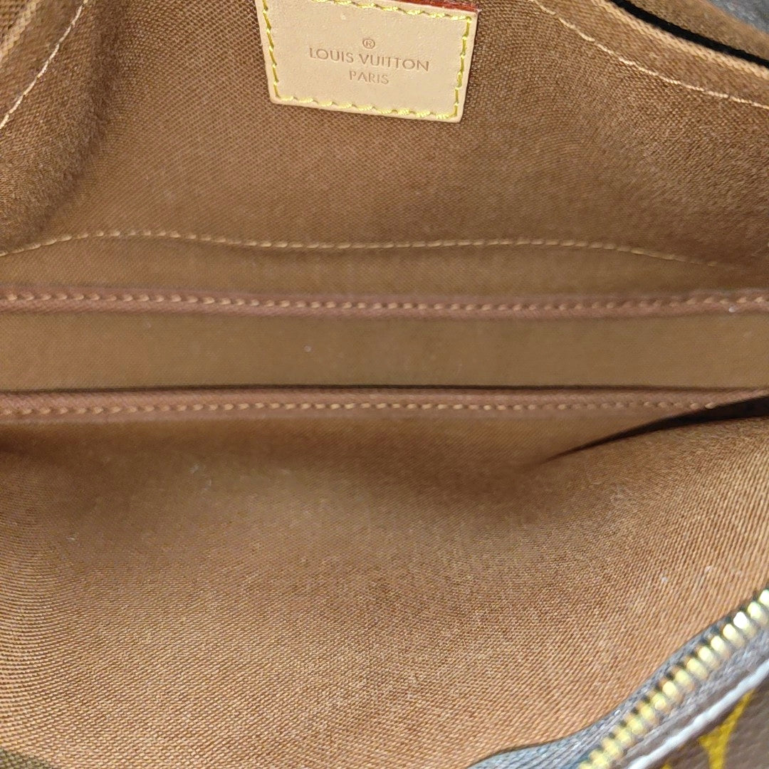 MULTI Monogram Coated Canvas Brown