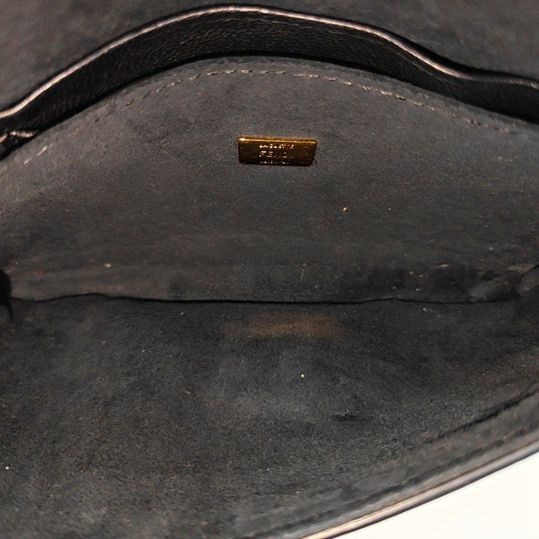 Authenticated pre-owned  Baguette Calfskin Black - Shoulder Bag at Looply
