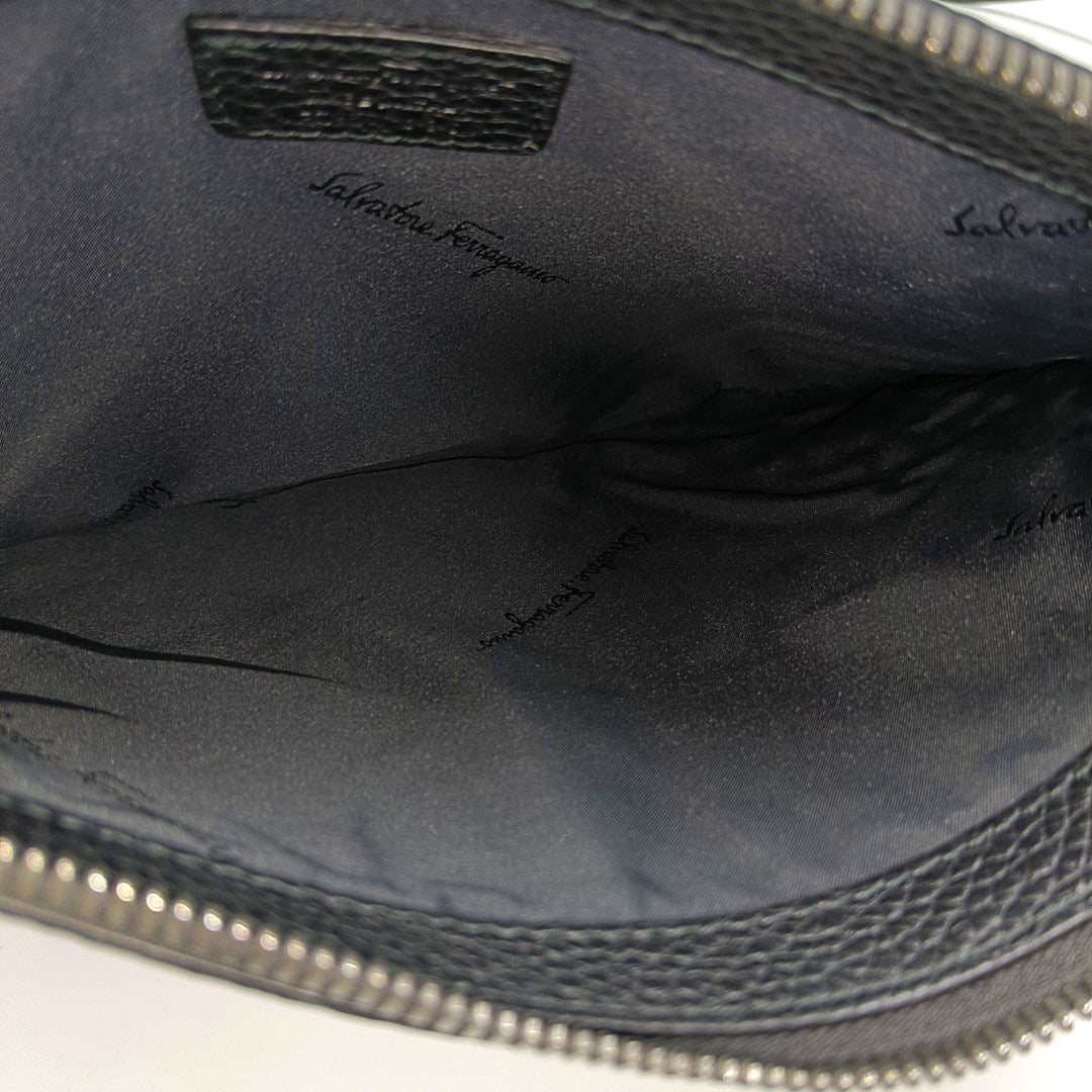 Calfskin Clutch Black