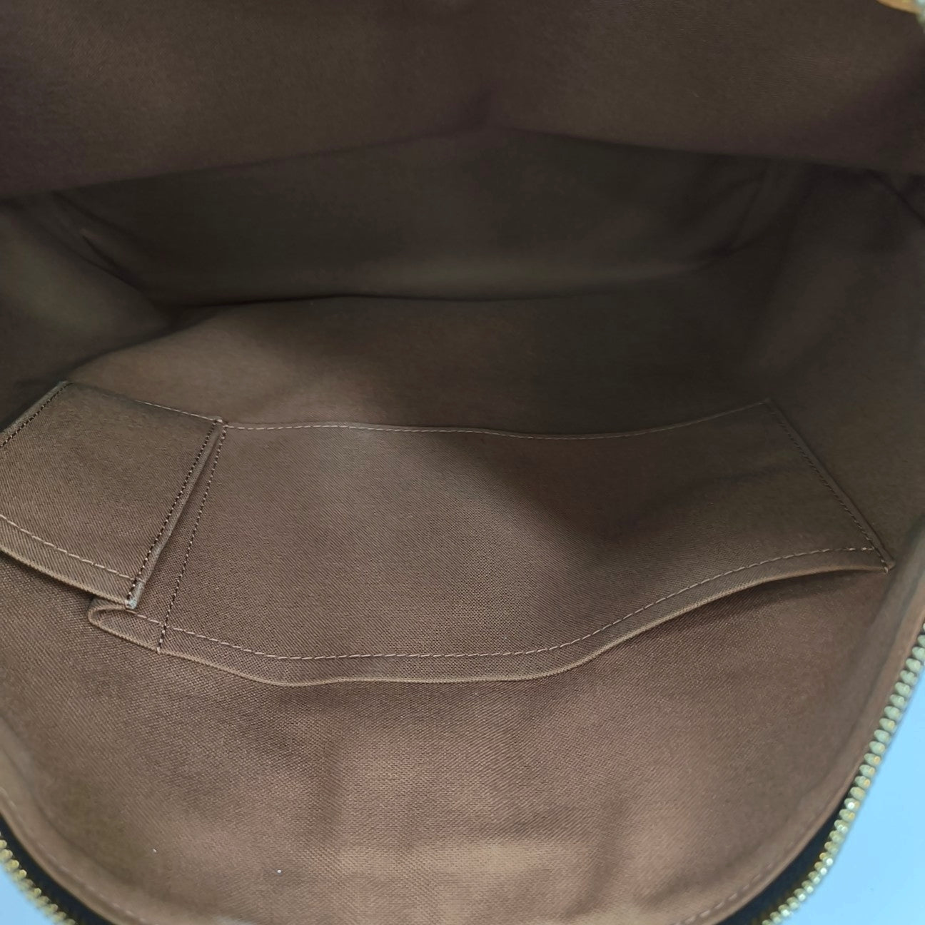 PALERMO GM Monogram Coated Canvas Brown