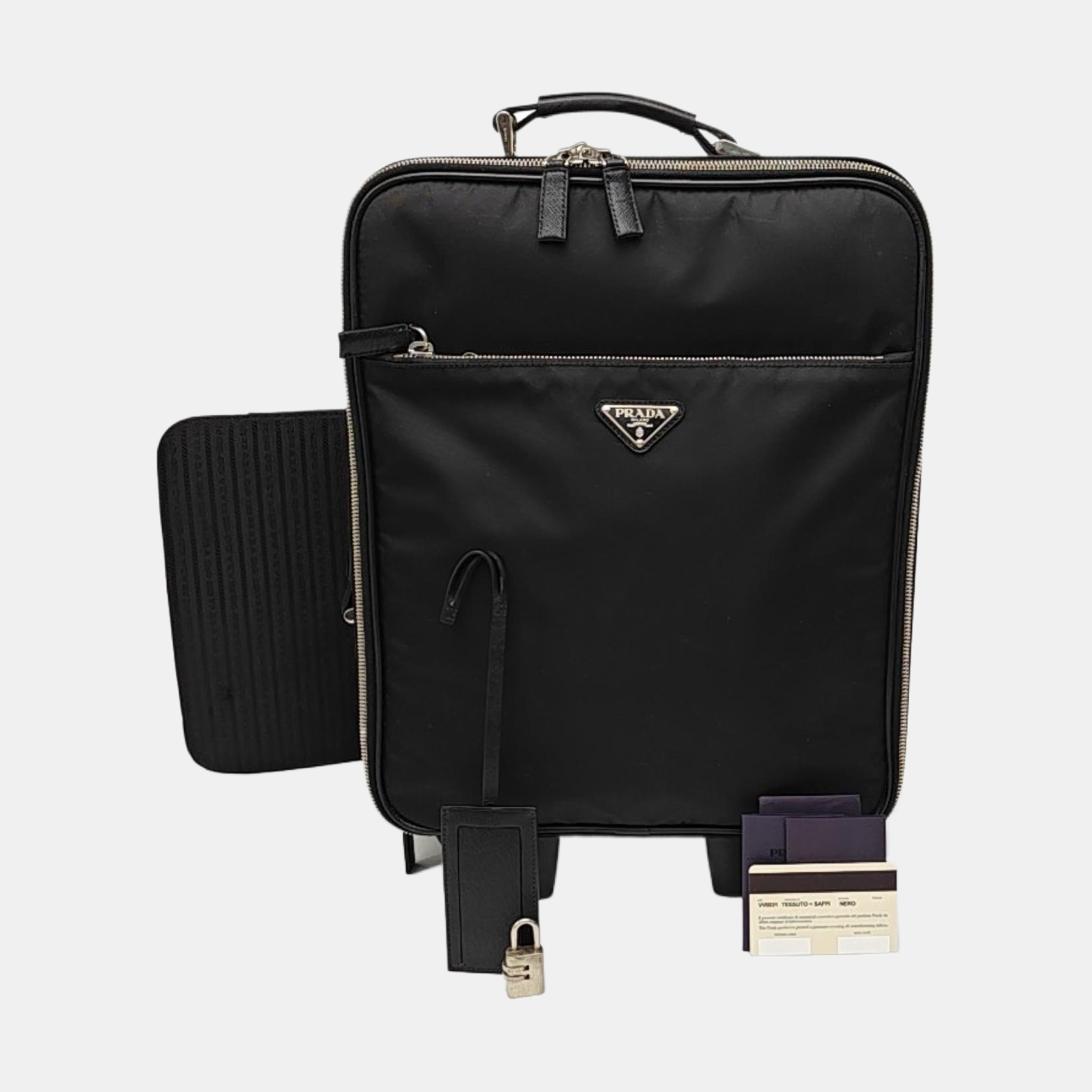 Nylon Luggage Black