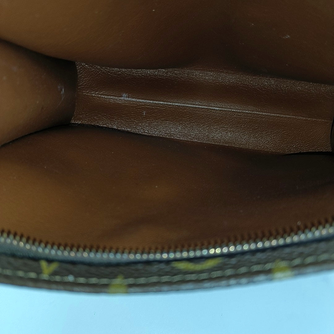 TOILET POCKET Monogram Coated Canvas Brown