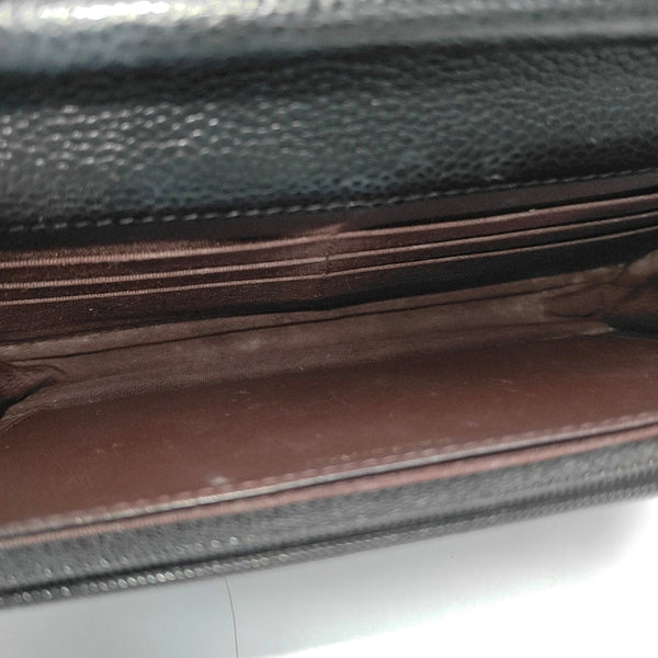 WOC Quilted Grained Calfskin Black