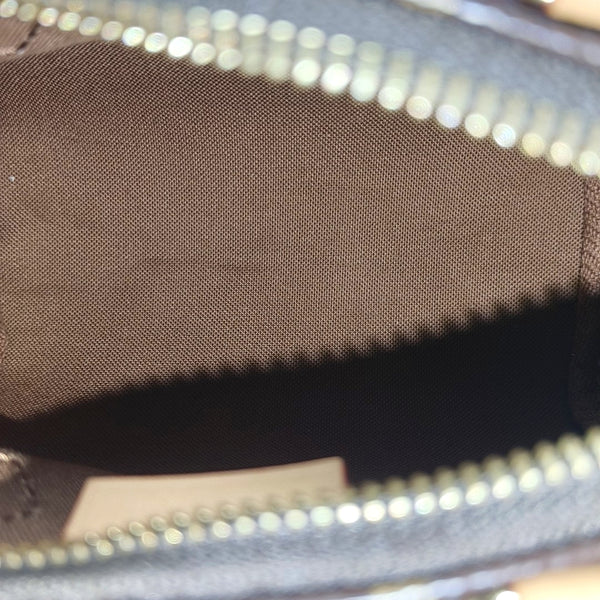 SPEEDY Nano Monogram Coated Canvas Brown