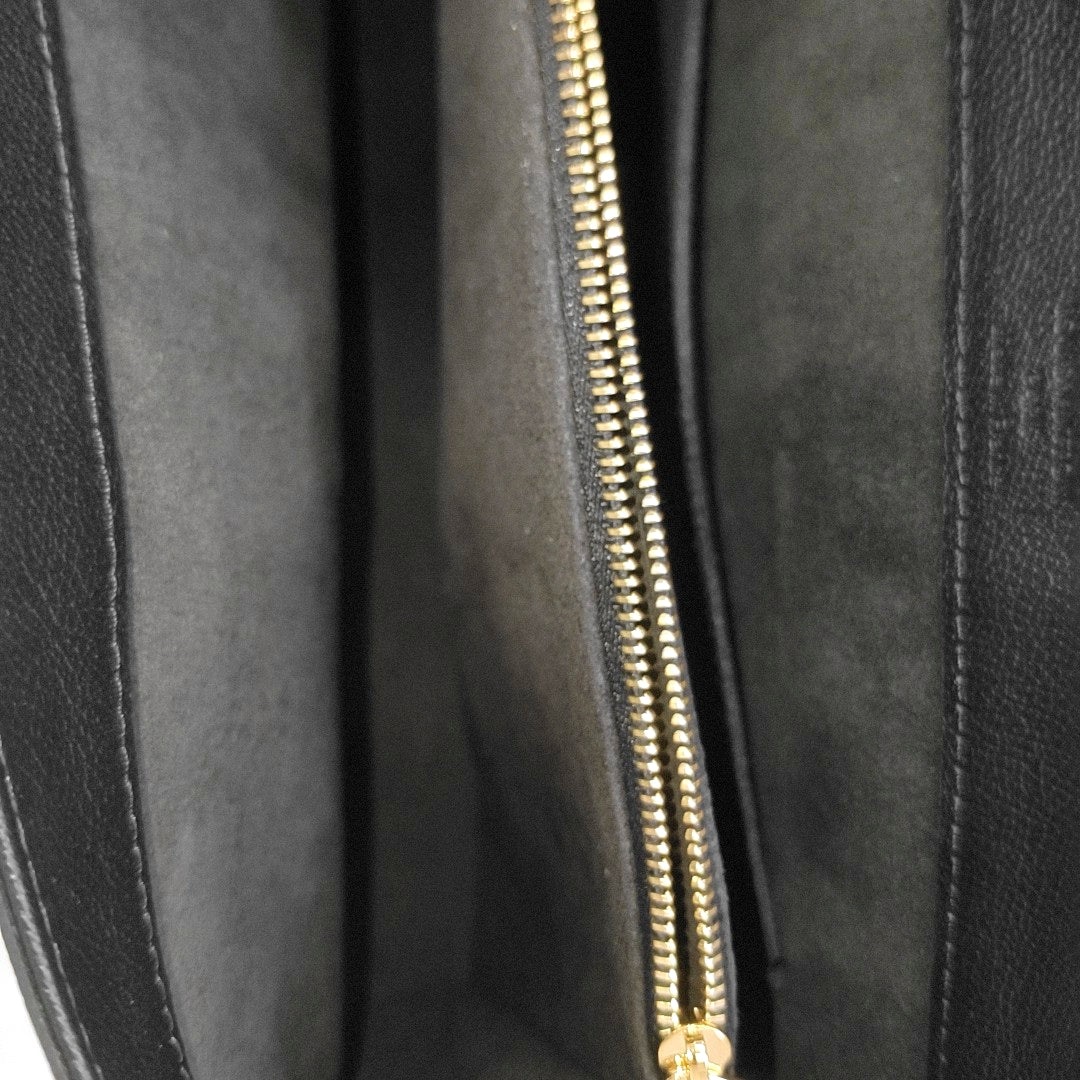 VERY Monogram Calfskin Black