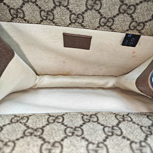Neo Vintage Small Monogram Coated Canvas Beige