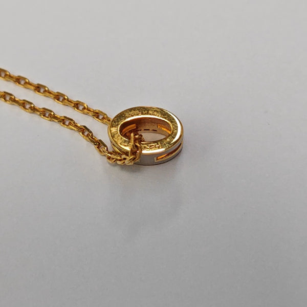 Pop H Metal Gold Necklace