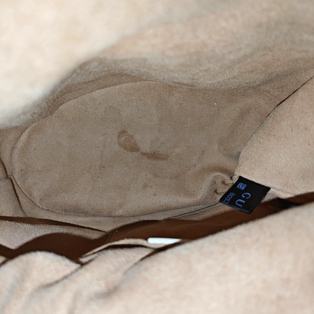 Horsebit 1955 Small Monogram Calfskin White