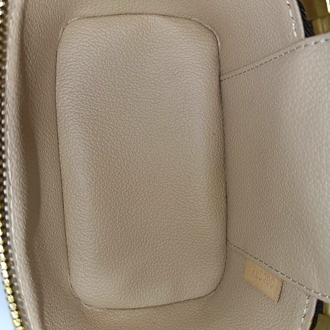 NICE Super Mini Monogram Coated Canvas Brown