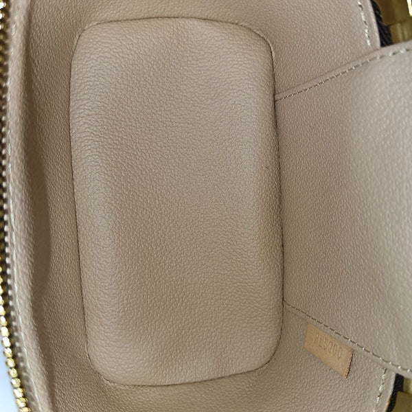 NICE Super Mini Monogram Coated Canvas Brown