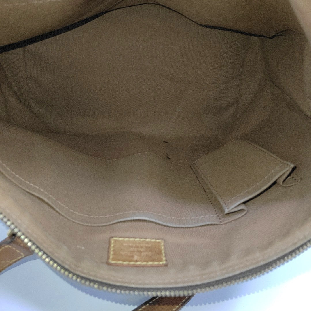 PALERMO PM Monogram Coated Canvas Brown