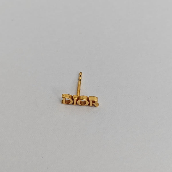 Metal Gold Stud Earrings