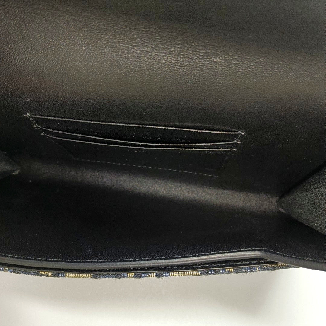 Oblique Calfskin Black