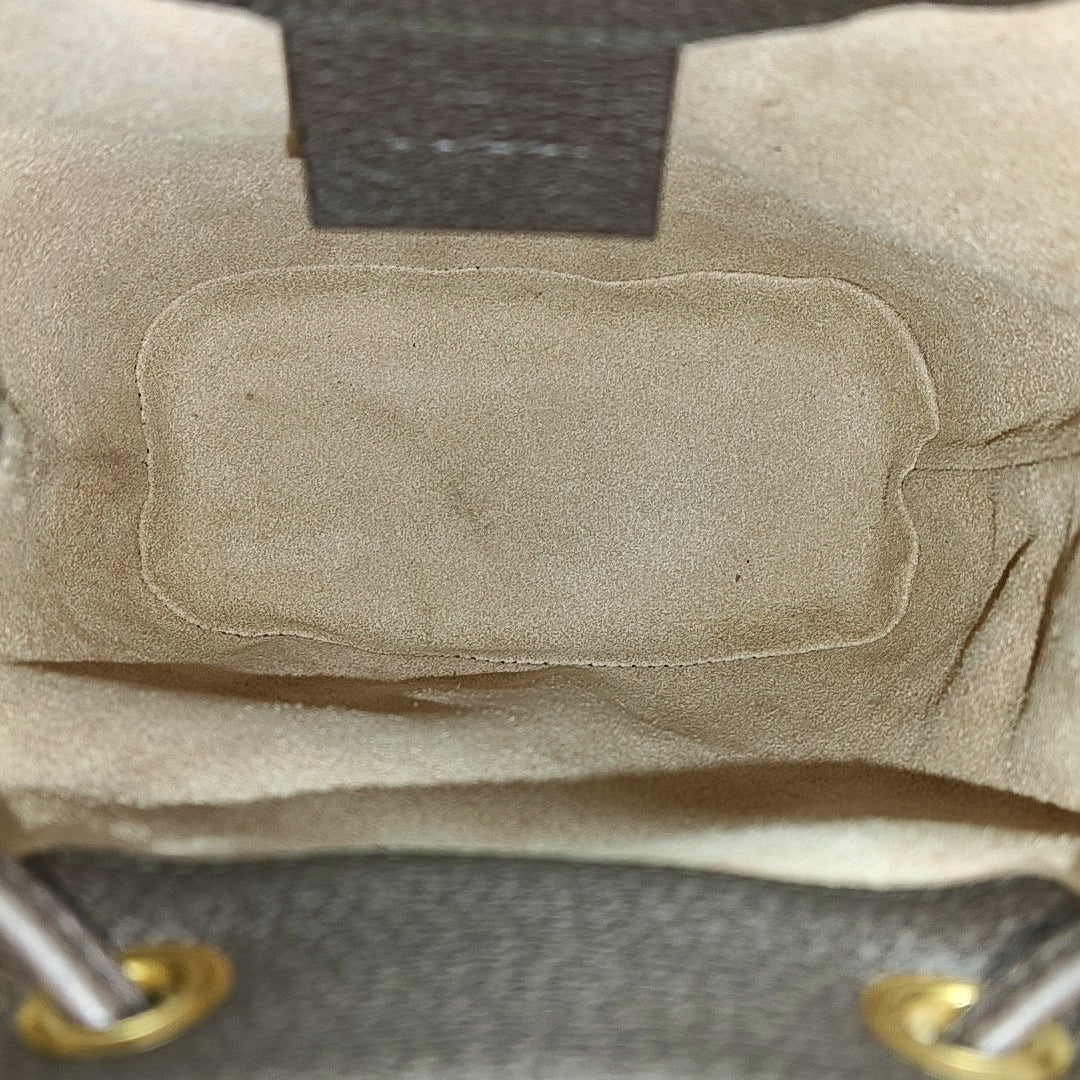 Ophidia Mini Monogram Coated Canvas Beige