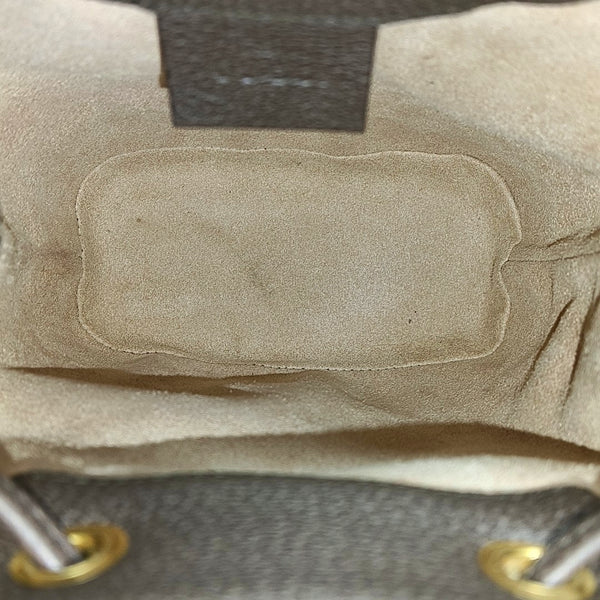 Ophidia Mini Monogram Coated Canvas Beige