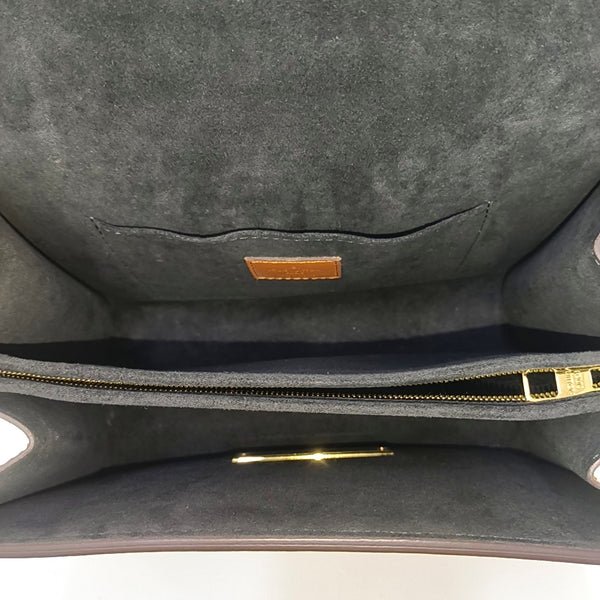 DAUPHINE MM Monogram Coated Canvas Brown