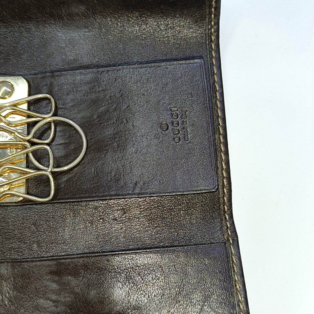 Monogram Canvas Wallet Brown
