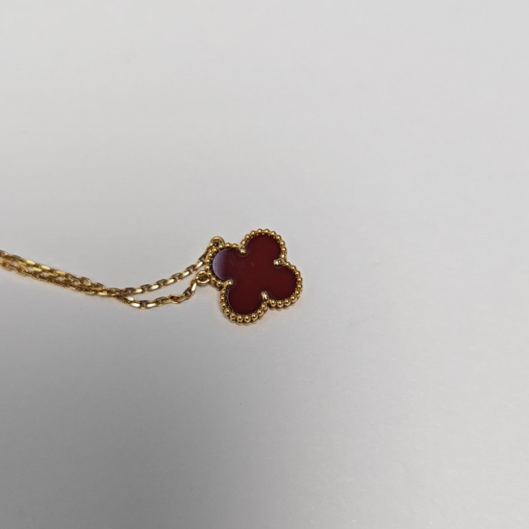 Vintage Alhambra 18k Gold Necklace