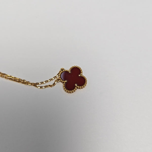 Vintage Alhambra 18k Gold Necklace