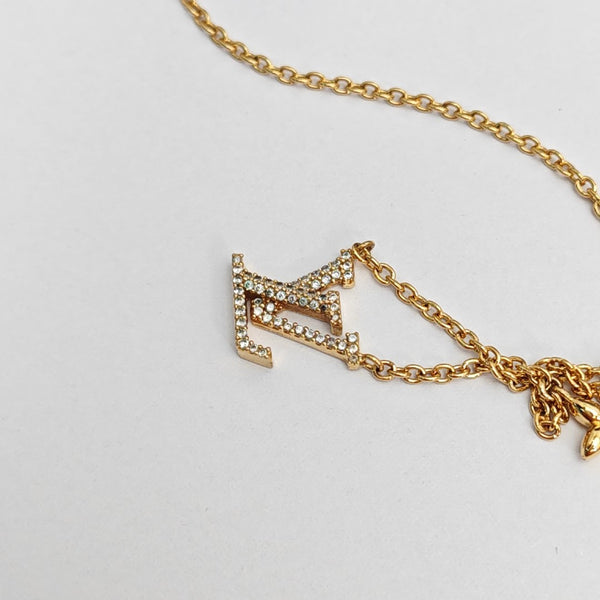 LV ICONIC Metal Gold Necklace