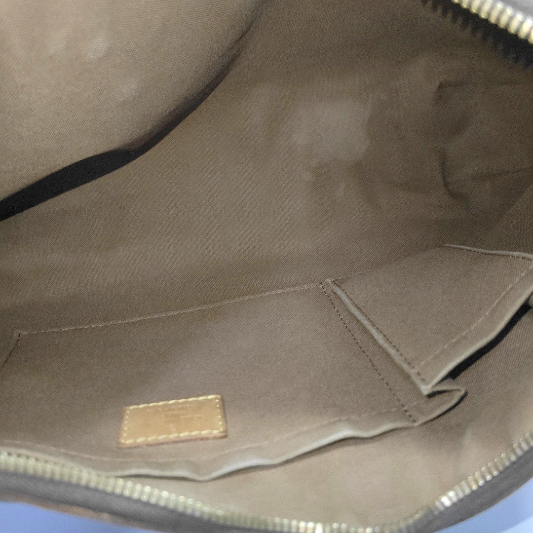 VINTAGE THAMES GM Monogram Coated Canvas Brown