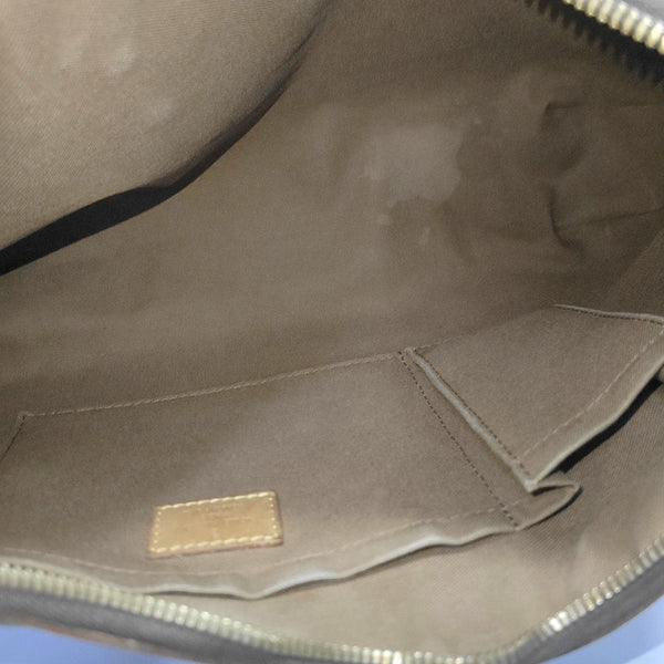 VINTAGE THAMES GM Monogram Coated Canvas Brown