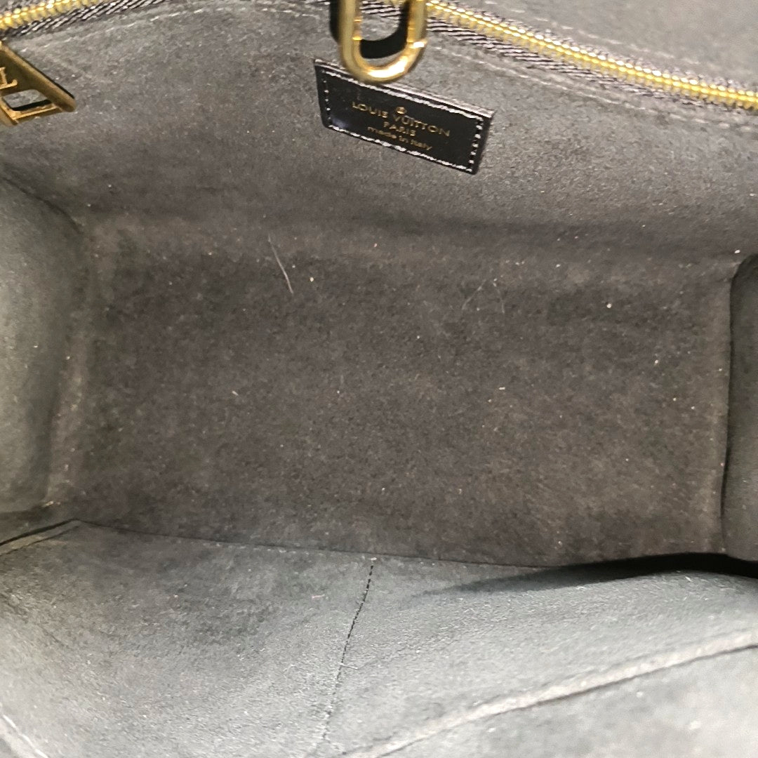 ONTHEGO PM Monogram Calfskin Black