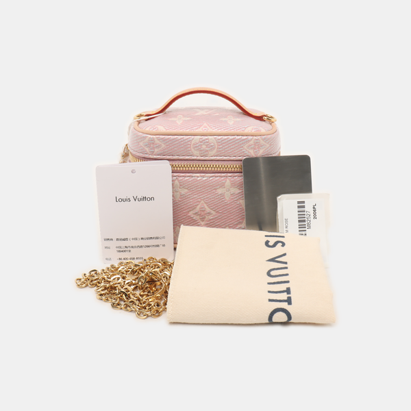 NICE Monogram Calfskin Pink