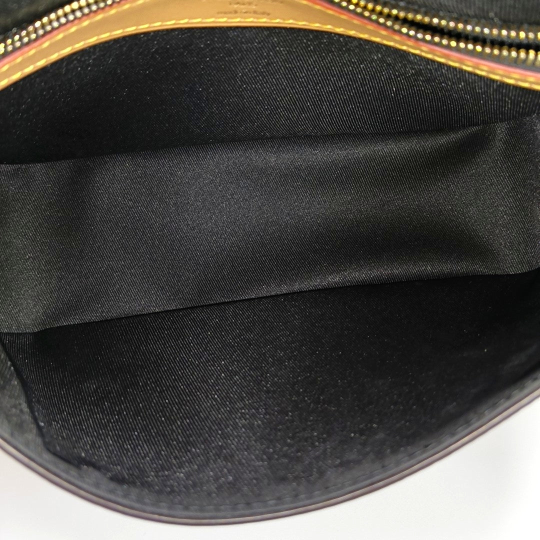 DIANE Monogram Coated Canvas Brown