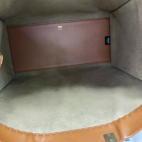 Sunshine Large Calfskin Brown