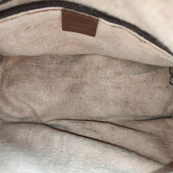 Coated Canvas Top Handle Bag Multicolor