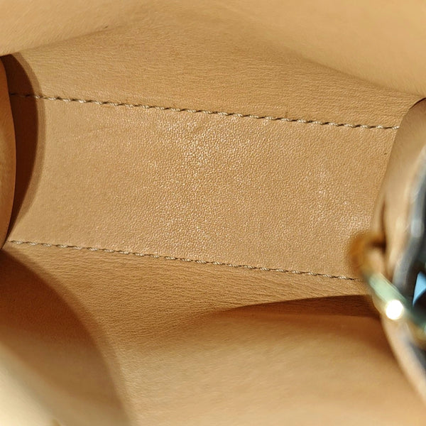 Brillant Leather Brown Key Pouch