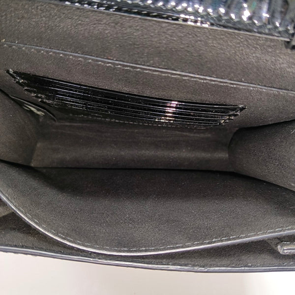 Karligraphy Patent Leather Black