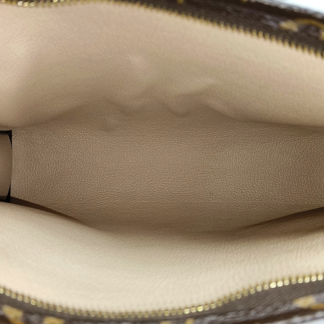 TOILET POCKET 26 Monogram Coated Canvas Brown