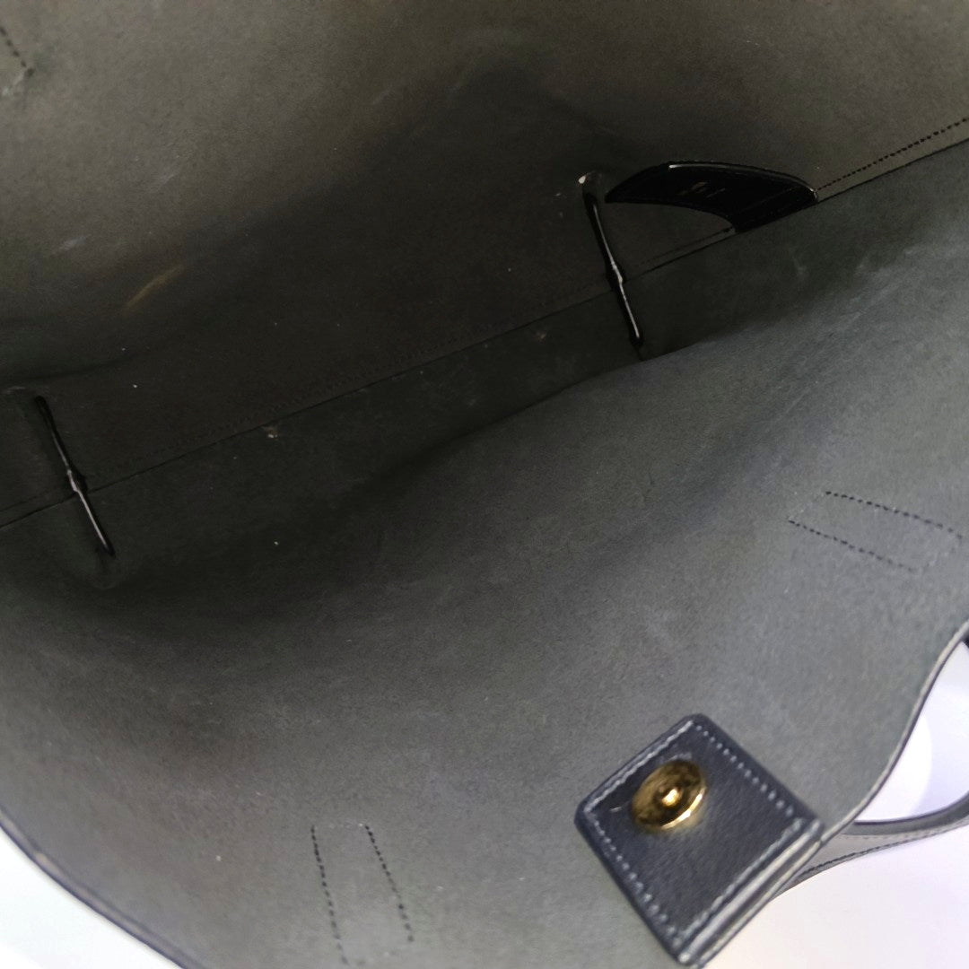 SHOPPING Calfskin Black