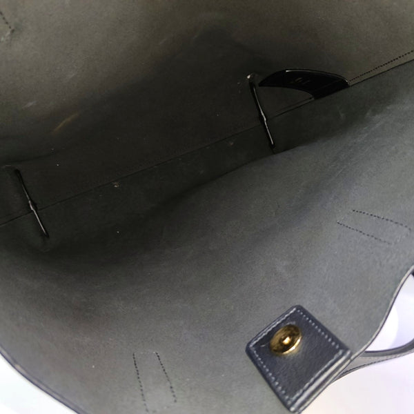 SHOPPING Calfskin Black