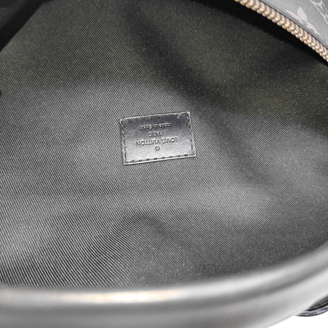DISCOVERY PM Monogram Coated Canvas Black