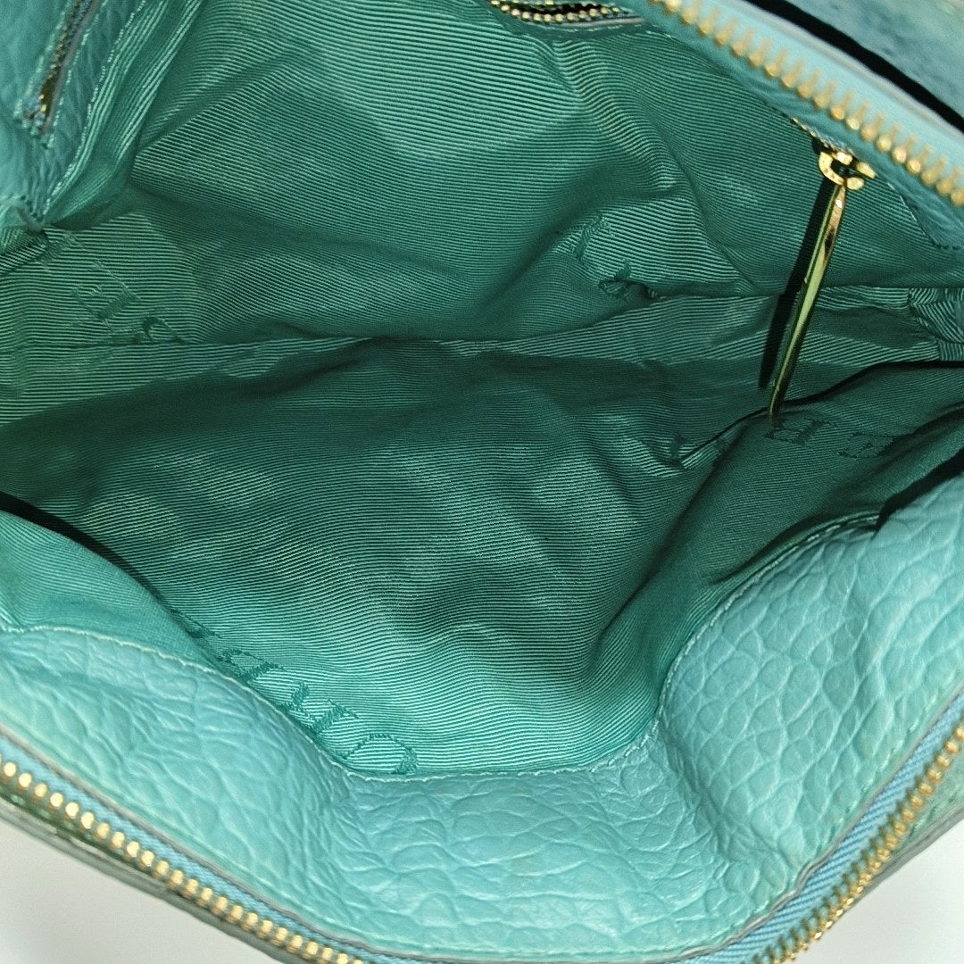 Calfskin Shoulder Bag Green
