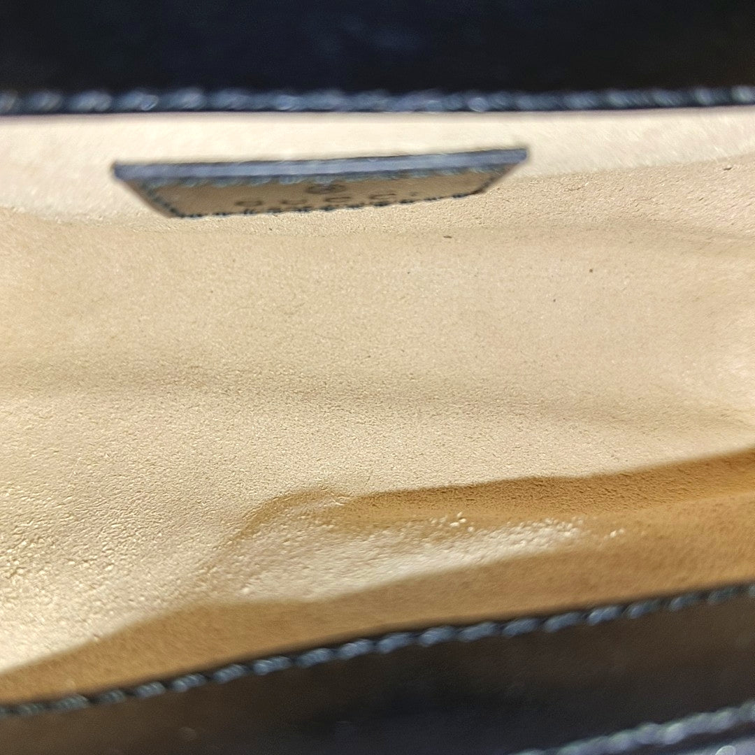 GG Marmont Mini Quilted Calfskin Black