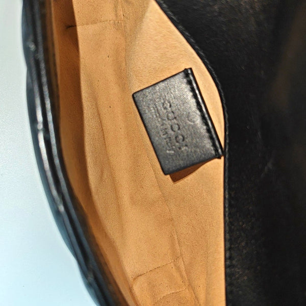 GG Marmont Mini Quilted Calfskin Black