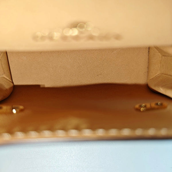 Tempête Leather Yellow Coin Purse