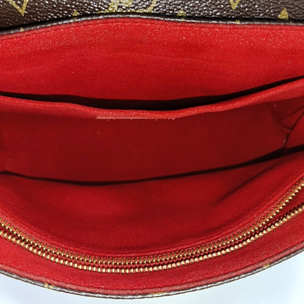 SAINT PLACIDE Monogram Coated Canvas Brown