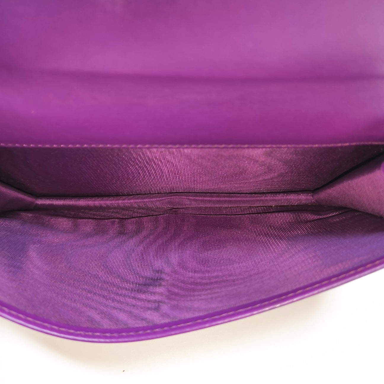 Calfskin Shoulder Bag Purple