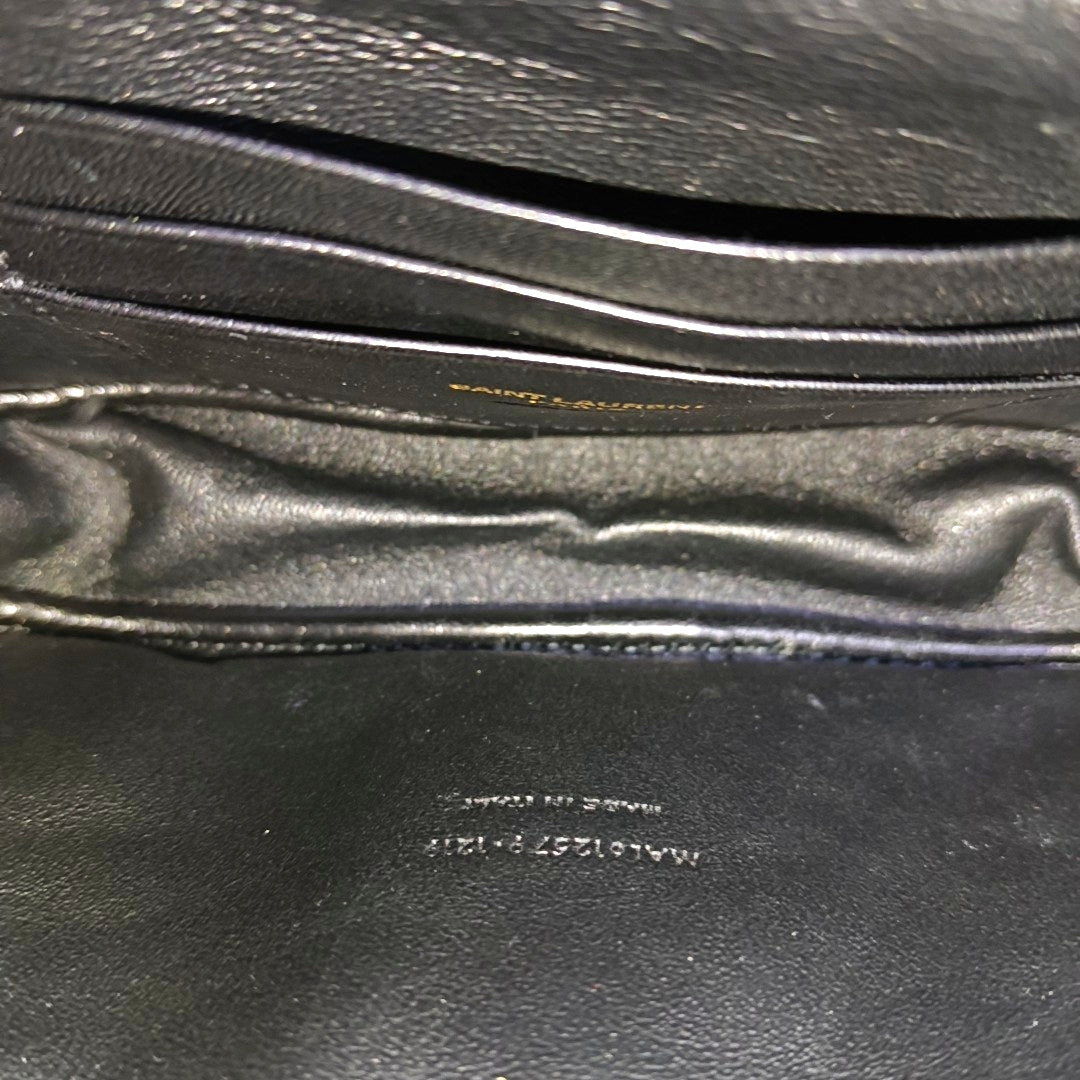LOU Quilted Calfskin Black