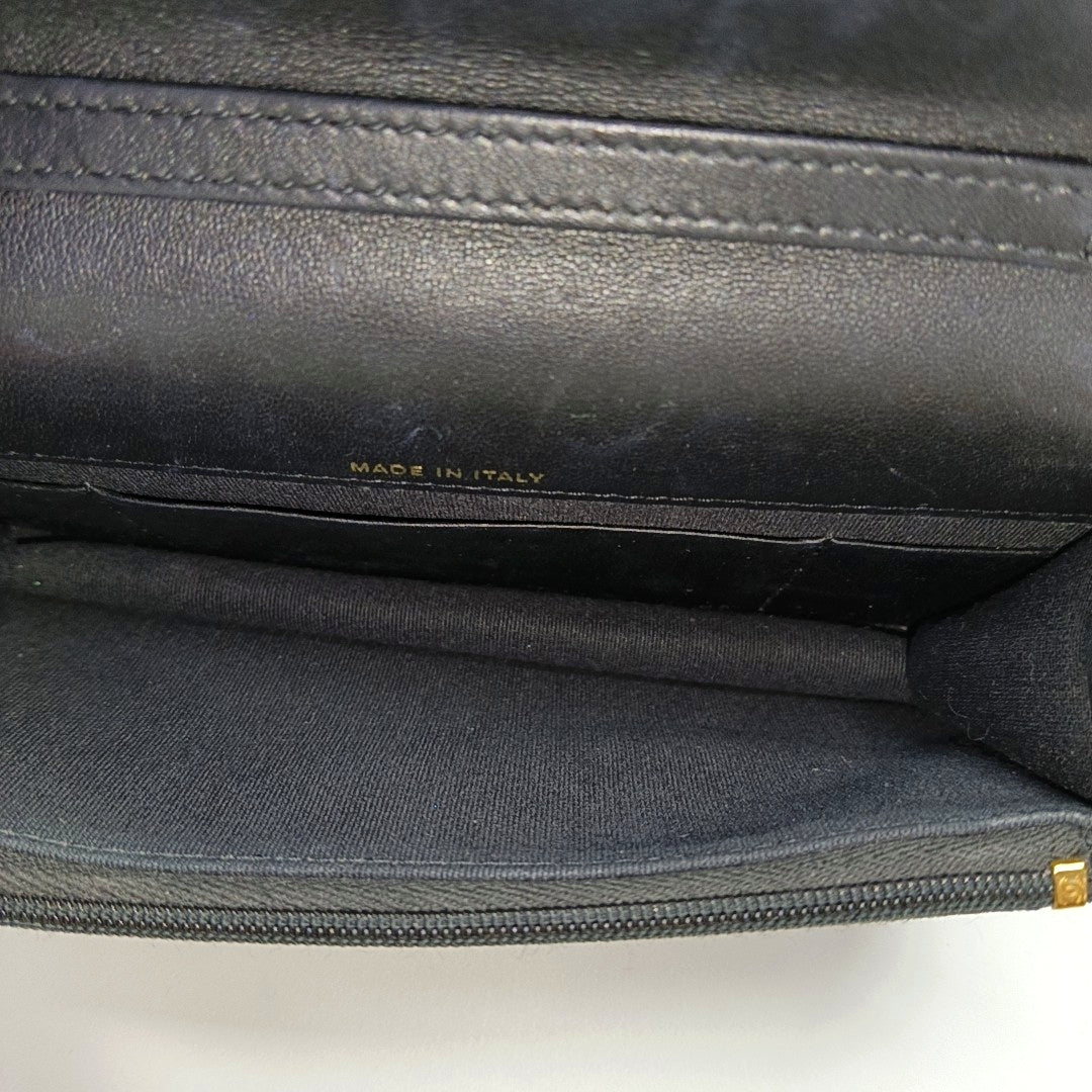 Quilted Lambskin Black