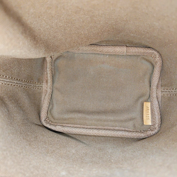 NÉONOÉ Nano Monogram Coated Canvas Brown