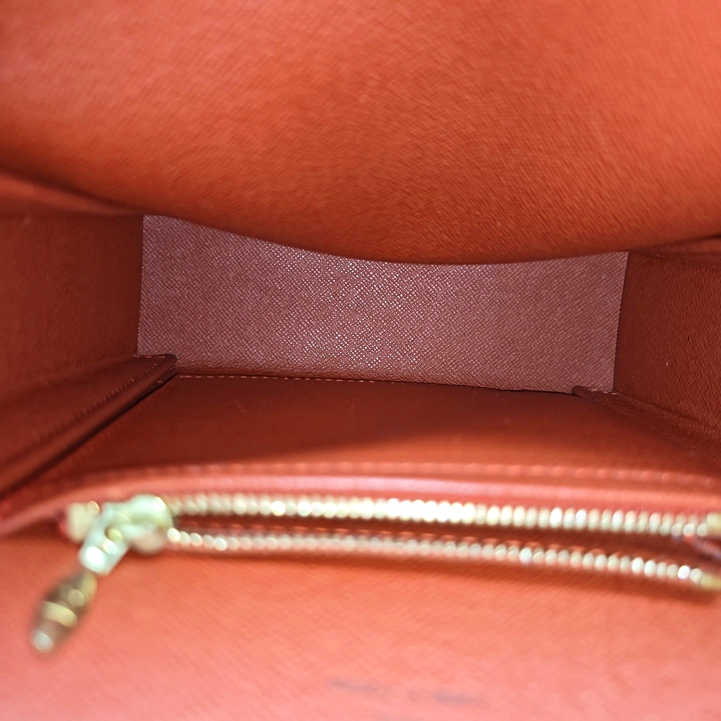 TRIBECA Damier Ebene Coated Canvas Brown