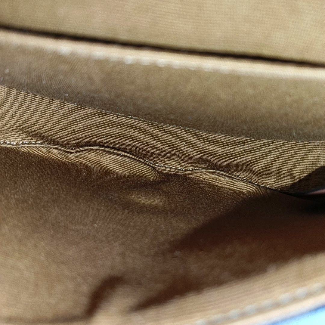 BESACE Mini Coated Canvas Brown